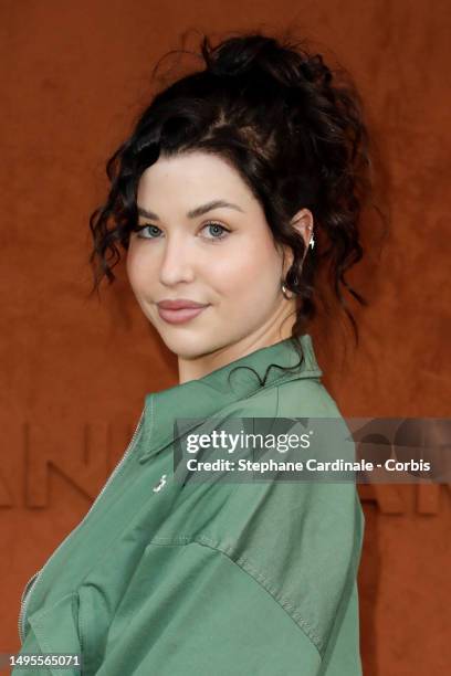 Marie Lopez a.k.a. EnjoyPhoenix attends the 2023 French Open at Roland Garros on June 02, 2023 in Paris, France.