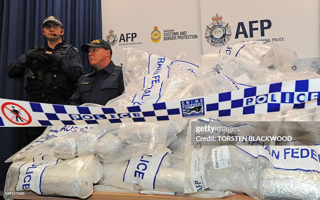 Australian Federal Police (AFP) guard 52