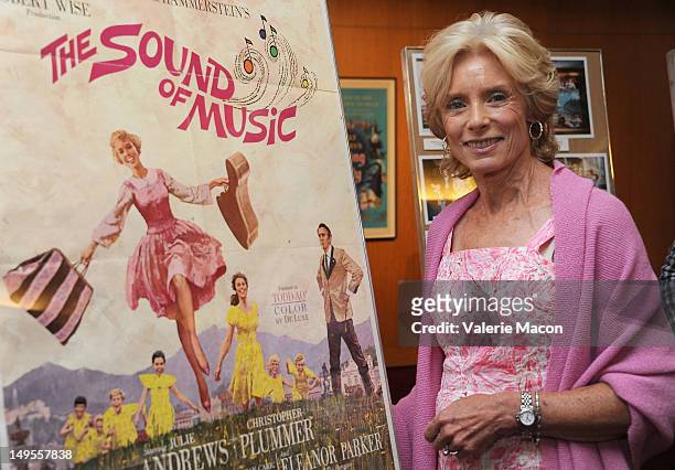 Actress Charmain Carr attends The Academy Of Motion Picture Arts And Sciences' Last 70mm Film Festival Screening Of "The Sound Of Music" at AMPAS...