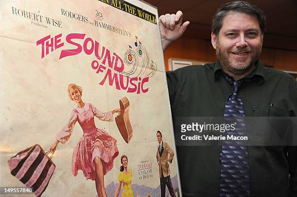 Actor Paul Clemens attends The Academy Of Motion Picture Arts And Sciences' Last 70mm Film Festival Screening Of "The Sound Of Music" at AMPAS Samuel...