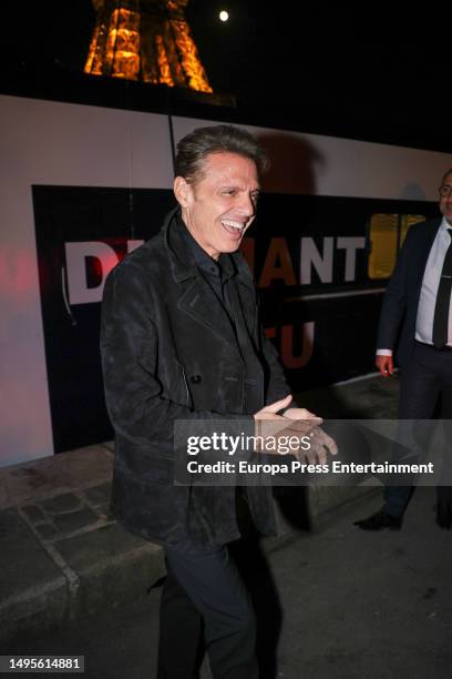 Luis Miguel at the pre-wedding of Daniel Clara and Anne-Marie Colling on June 02, 2023 in Paris .