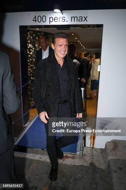 Luis Miguel at the pre-wedding of Daniel Clara and Anne-Marie Colling on June 02, 2023 in Paris .