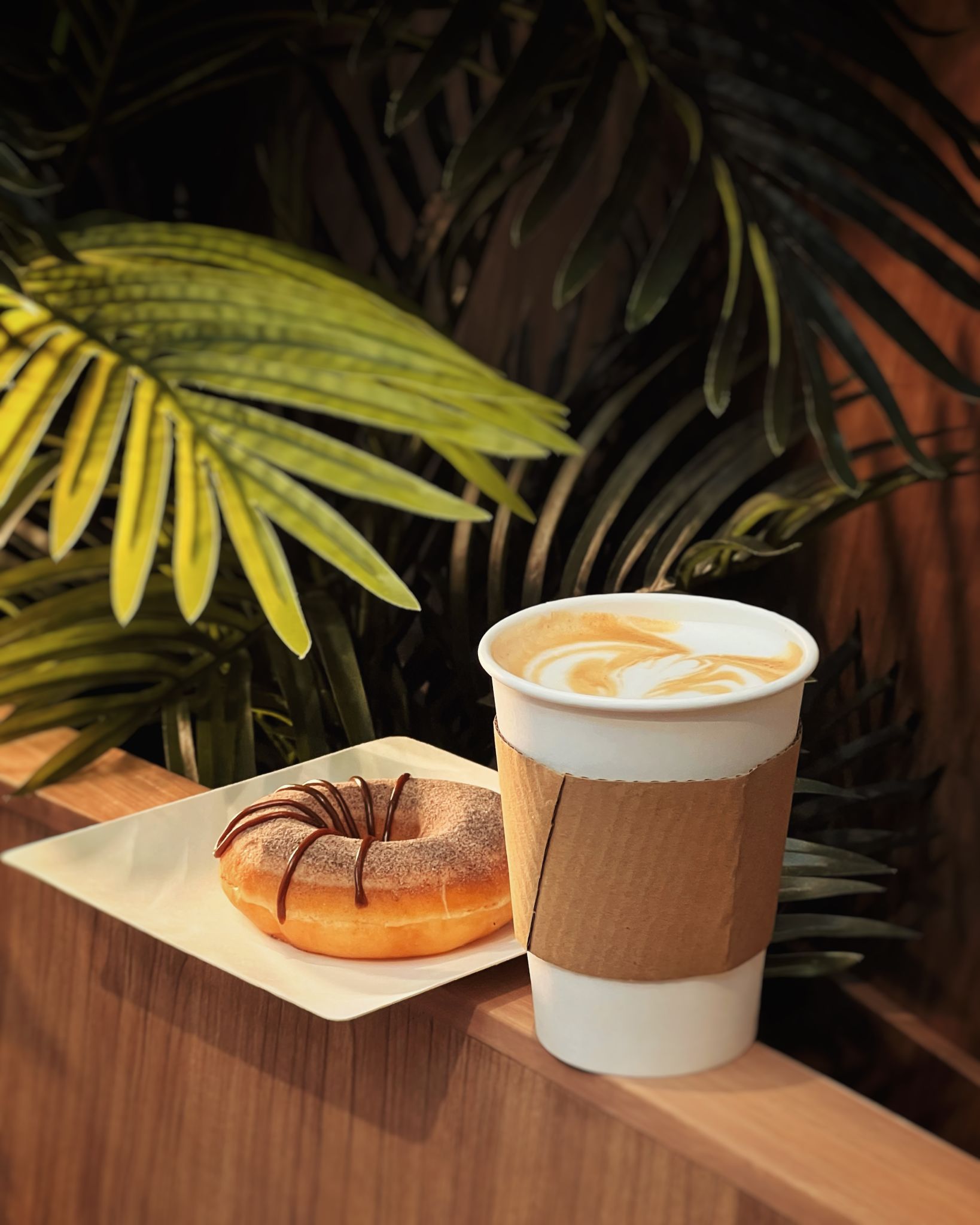 coffee and dessert table