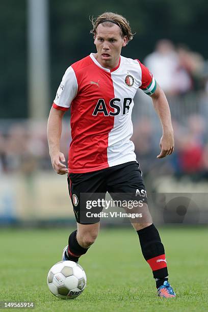 Ruud Vormer of Feyenoord during the Friendly match between FC Horst and Feyenoord at Sportpark de Adelaar on July 10, 2012 in Ermelo, The Netherlands.