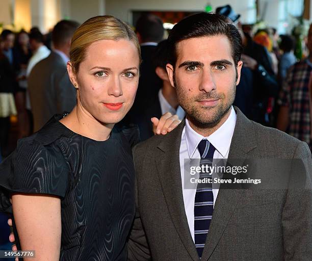 Jason Schwartzman and Brady Cunningham attend the Lexus "Laws of Attraction" at Metreon on July 30, 2012 in San Francisco, California.