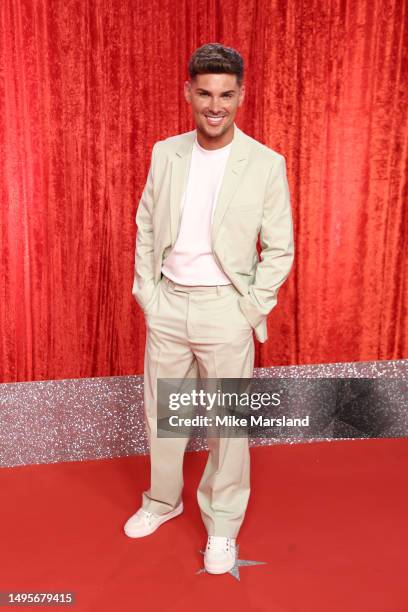 Kieron Richardson attends The British Soap Awards 2023 on June 03, 2023 in Manchester, England.