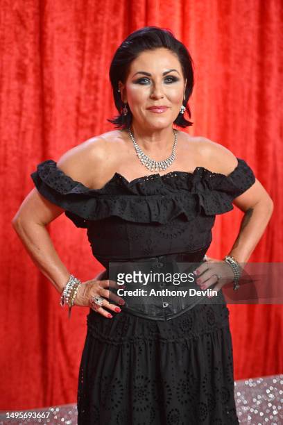 Jessie Wallace attends The British Soap Awards 2023 on June 03, 2023 in Manchester, England.