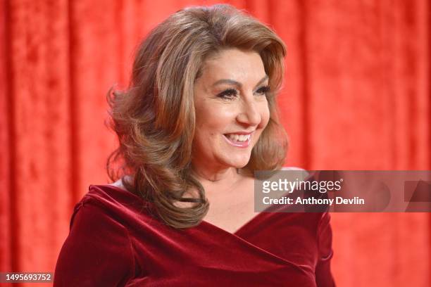 Jane McDonald attends The British Soap Awards 2023 on June 03, 2023 in Manchester, England.
