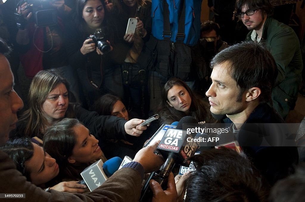 Mexican actor Gael Garcia Bernal speaks 