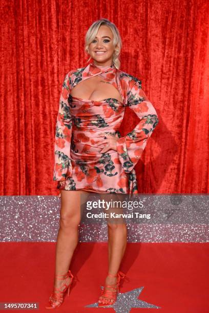Kirsty Leigh Porter attends The British Soap Awards 2023 at the Lowry Theatre on June 03, 2023 in Manchester, England.