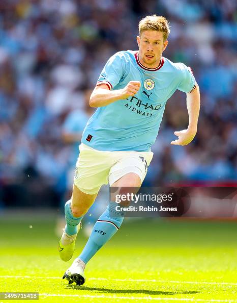 Kevin De Bruyne of Manchester City during the FA Cup Final match