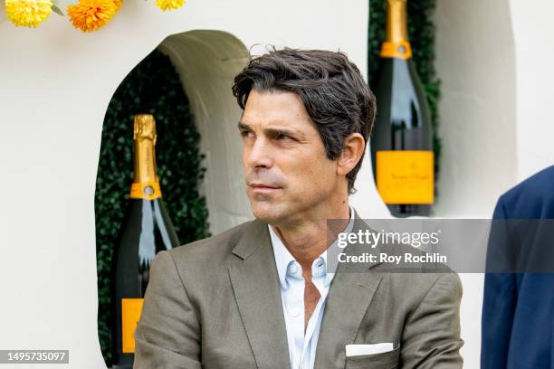 Nacho Figueras attends the 2023 Veuve Clicquot Polo Classic at Liberty State Park on June 03, 2023 in Jersey City, New Jersey.