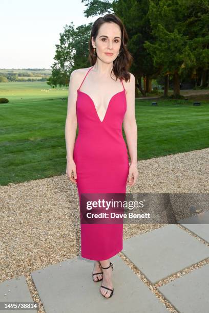 Michelle Dockery attends the unveiling of RH England, The Gallery at the Historic Aynho Park, marking the brand’s international launch with a first...
