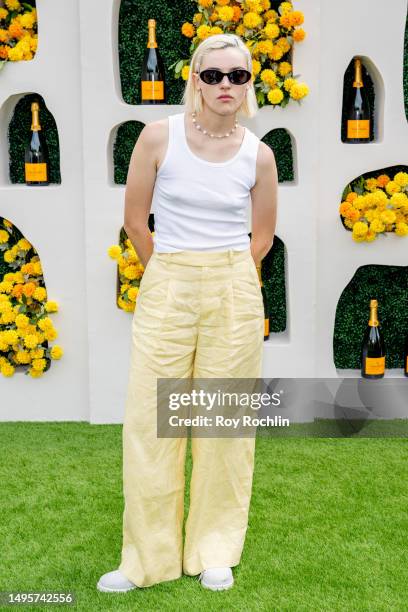 Ava Capri attends the 2023 Veuve Clicquot Polo Classic at Liberty State Park on June 03, 2023 in Jersey City, New Jersey.