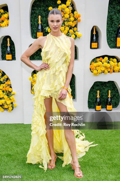 Keke Lindgard attends the 2023 Veuve Clicquot Polo Classic at Liberty State Park on June 03, 2023 in Jersey City, New Jersey.