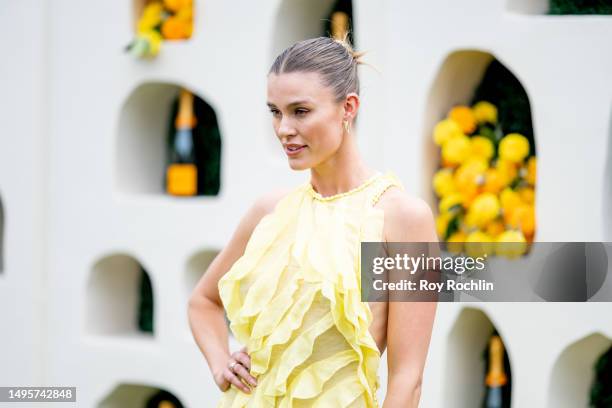 Keke Lindgard attends the 2023 Veuve Clicquot Polo Classic at Liberty State Park on June 03, 2023 in Jersey City, New Jersey.