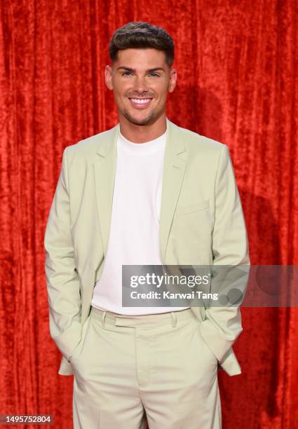 Kieron Richardson attends The British Soap Awards 2023 at the Lowry Theatre on June 03, 2023 in Manchester, England.