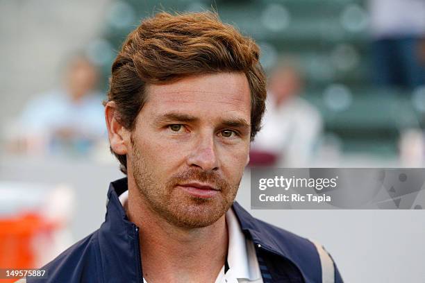 Head coach Andre Vilas-Boas of Tottenham Hotspur during the international friendly match against Los Angeles Galaxy at The Home Depot Center on July...