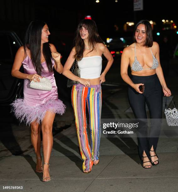 Emily Ratajkowski celebrates her birthday and Pride month on June 04, 2023 in New York City.