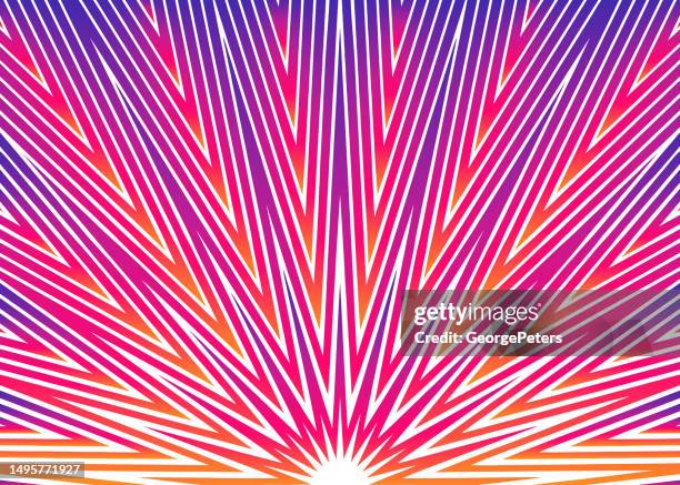sun with sunbeams abstract background - supernova explosion stock illustrations
