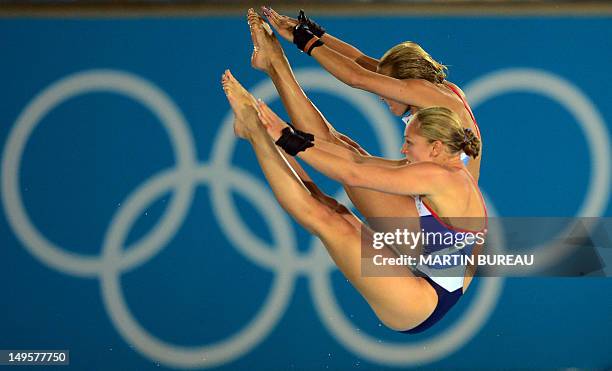 Synchronized Diving Events S Synchro Diving On The Women Photos and Premium High Res Pictures ...