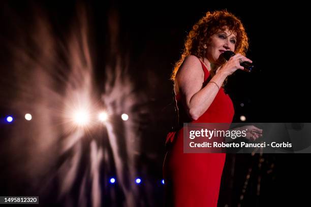 Fiorella Mannoia perform at Terme di Caracalla on June 1, 2023 in Rome, Italy.