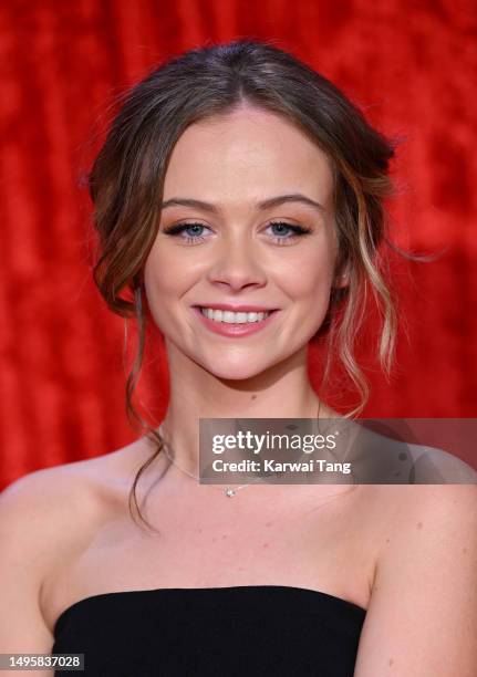 Niamh Blackshaw attends The British Soap Awards 2023 at the Lowry Theatre on June 03, 2023 in Manchester, England.