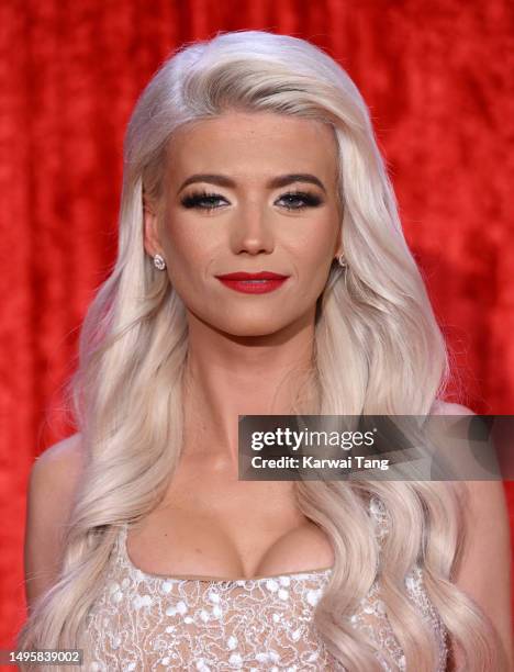 Danielle Haroldattends The British Soap Awards 2023 at the Lowry Theatre on June 03, 2023 in Manchester, England.