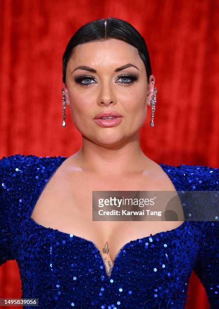 Shona McGarty attends The British Soap Awards 2023 at the Lowry Theatre on June 03, 2023 in Manchester, England.