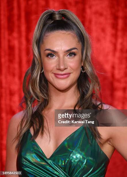 Isabel Hodgins attends The British Soap Awards 2023 at the Lowry Theatre on June 03, 2023 in Manchester, England.