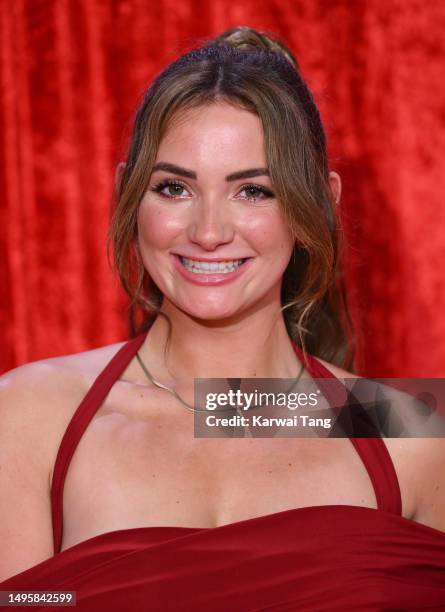 Rosie Bentham attends The British Soap Awards 2023 at the Lowry Theatre on June 03, 2023 in Manchester, England.