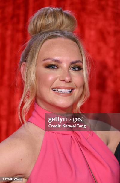 Natalie Ann Jamieson attends The British Soap Awards 2023 at the Lowry Theatre on June 03, 2023 in Manchester, England.