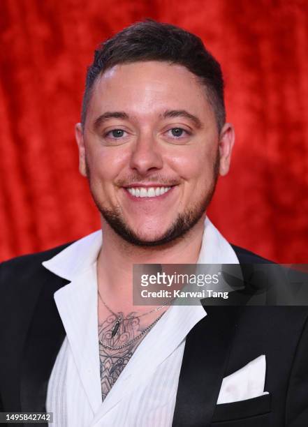 Ash Palmisciano attends The British Soap Awards 2023 at the Lowry Theatre on June 03, 2023 in Manchester, England.
