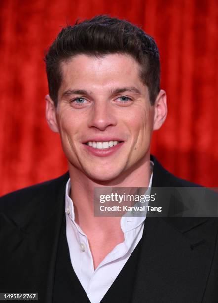 Lewis Cope attends The British Soap Awards 2023 at the Lowry Theatre on June 03, 2023 in Manchester, England.