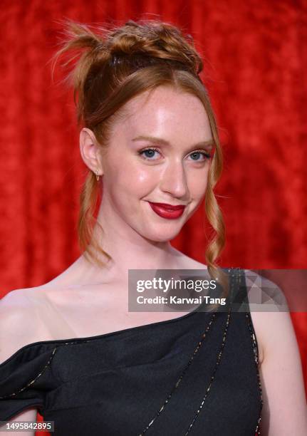 Jessie Elland attends The British Soap Awards 2023 at the Lowry Theatre on June 03, 2023 in Manchester, England.