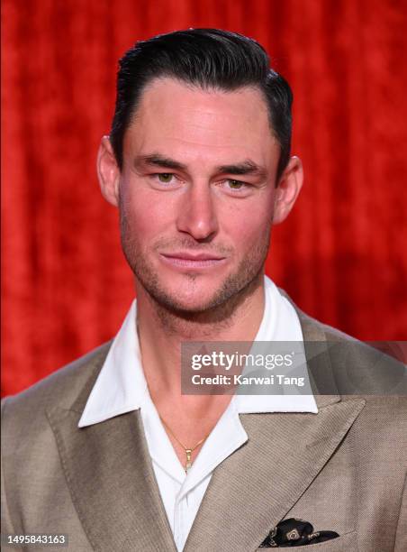 James Farrar attends The British Soap Awards 2023 at the Lowry Theatre on June 03, 2023 in Manchester, England.