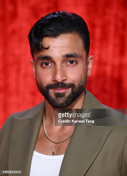Shiv Jalota attends The British Soap Awards 2023 at the Lowry Theatre on June 03, 2023 in Manchester, England.