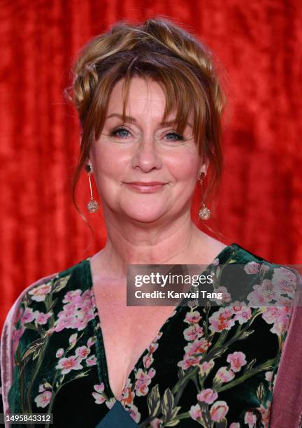 Susan Cookson attends The British Soap Awards 2023 at the Lowry Theatre on June 03, 2023 in Manchester, England.