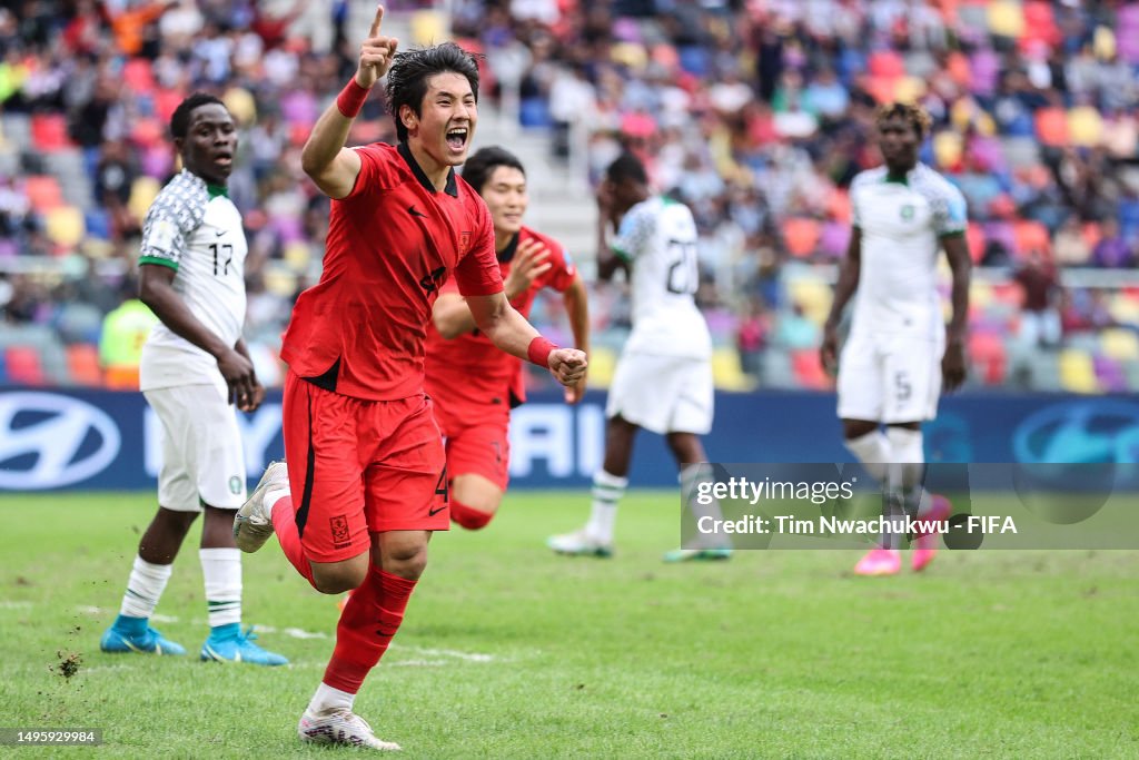 Korea Republic v Nigeria: Quarter Finals - FIFA U-20 World Cup Argentina 2023