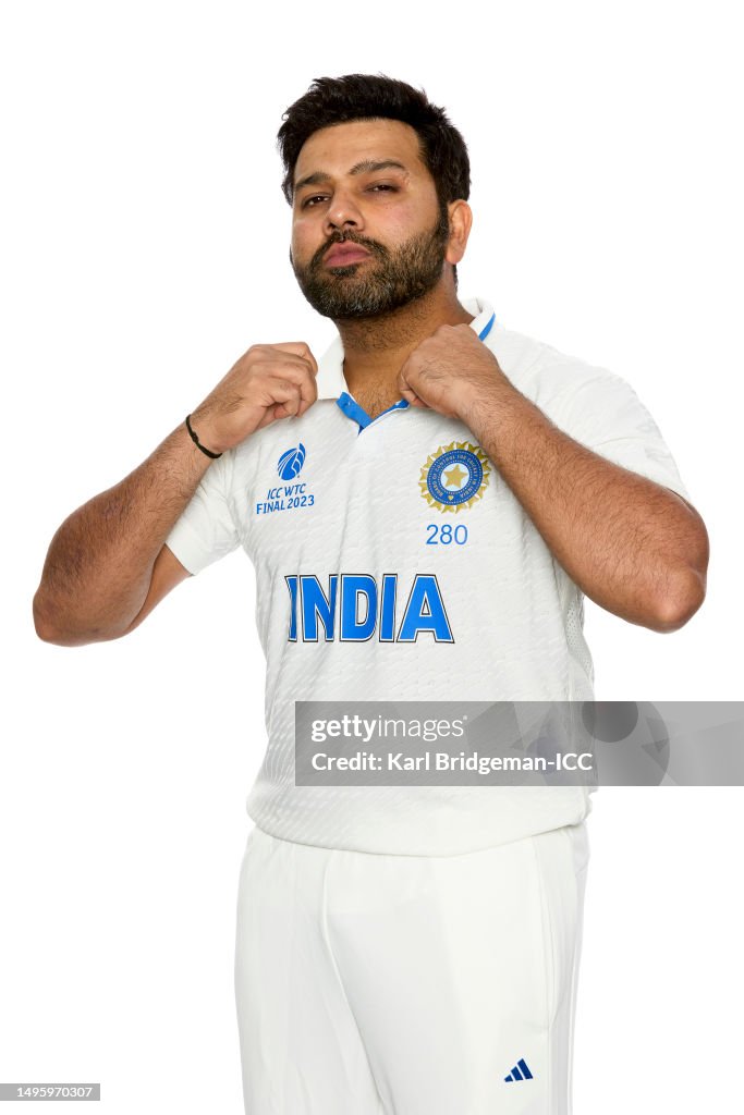 Rohit Sharma Of India Poses For A Portrait Prior To The ICC World rohit-sharma-of-india-poses-for-a-portrait-prior-to-the-icc-world
