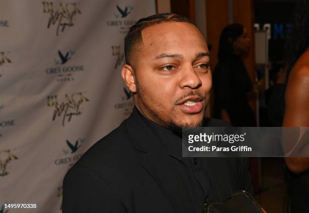 Rapper Shad "Bow Wow" Moss attends 4th Annual Black Music Moguls Brunch at The Gathering Spot on June 04, 2023 in Atlanta, Georgia.