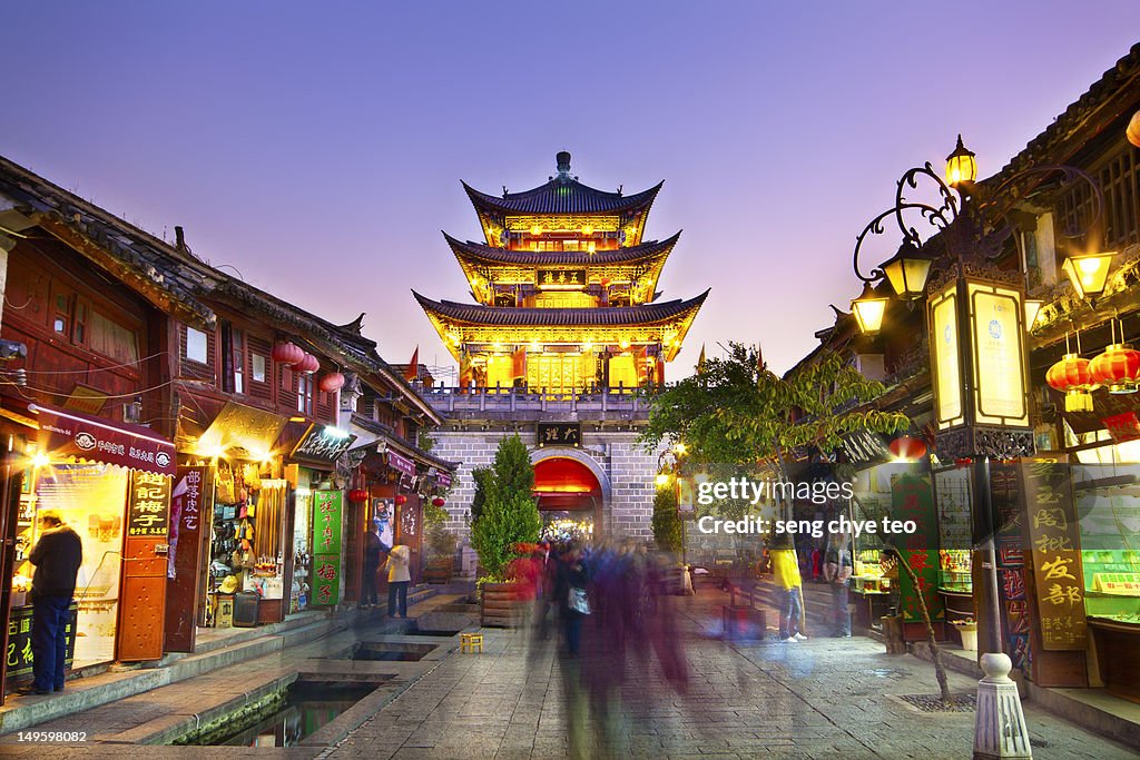 Yunnan china :Dali old Street: