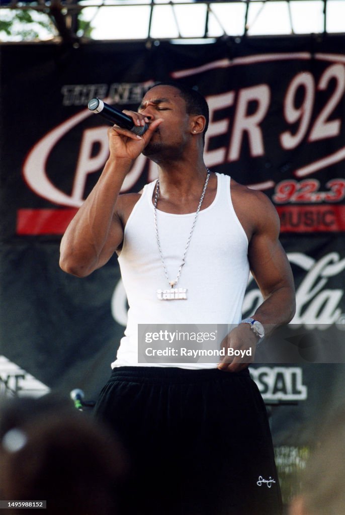 Singer Tank performs in Washington Park in Chicago, Illinois in... News ...