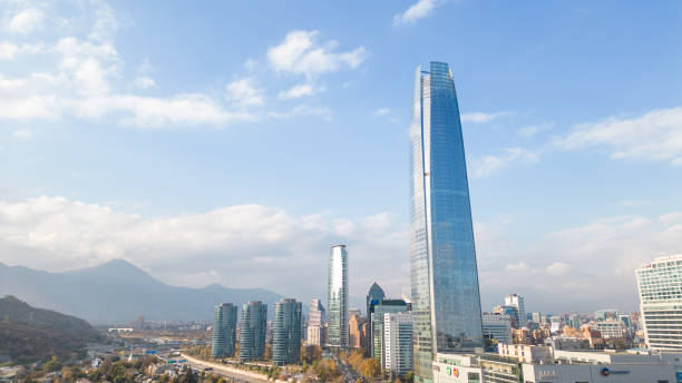 Gran Torre Costanera, situada en Santiago, Chile. Foto: Getty Images Gran Torre Costanera, situada en Santiago, Chile. Foto: Getty Images