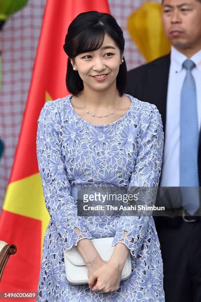 Princess Kako of Akishino attends the Vietnam Festival on June 3, 2023 in Tokyo, Japan.