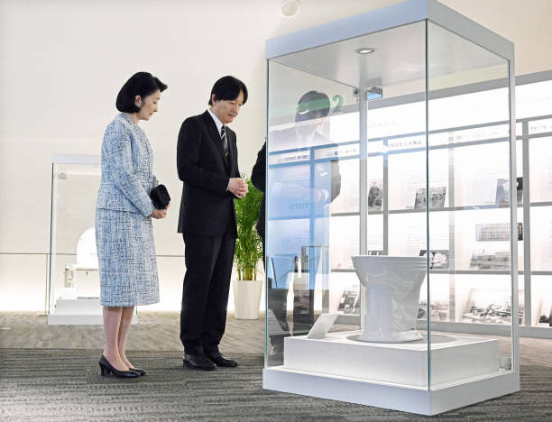 JPN: Crown Prince And Crown Princess Akishino Visit Fukuoka