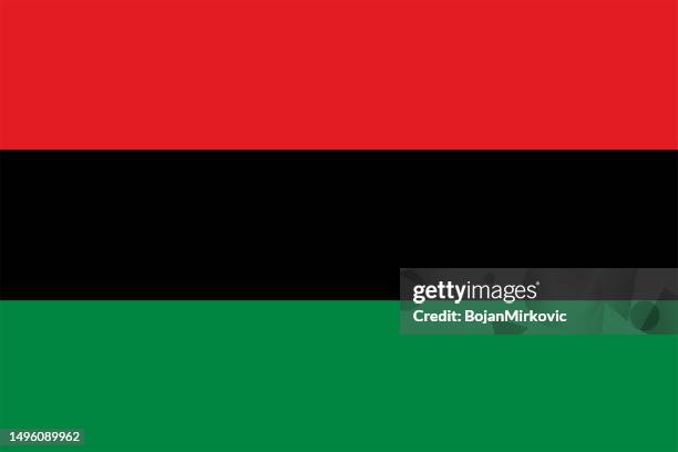 Bandiera Afroamericana 2x3 Ft - Bandiera Del Patrimonio Africano, Bandiera Pan-Africana RGB