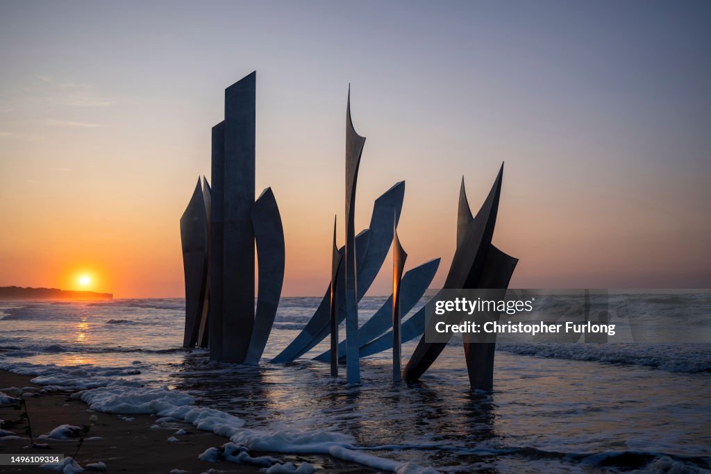 Preparations Are Made Ahead Of D-Day Commemorations In Normandy
