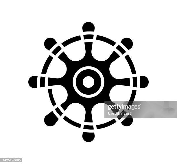 sailing black filled vector icon - full sails stock illustrations