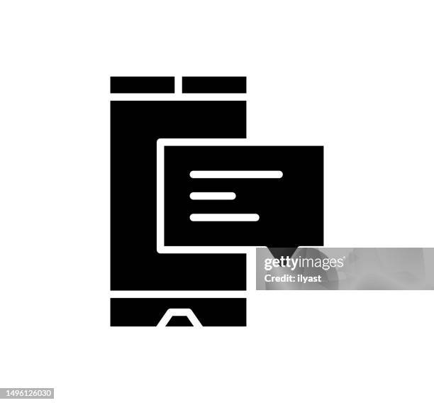 complaints black filled vector icon - technical issues stock illustrations